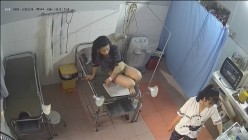 黑客破解医院妇产科监控摄像头 完美正面角度高清偷拍几个孕妇 最美年轻孕妇 阴蒂清晰可见 截图2