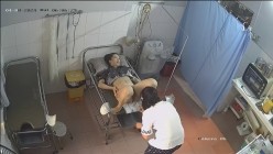 黑客破解医院妇产科监控摄像头 完美正面角度高清偷拍几个孕妇 最美年轻孕妇 阴蒂清晰可见 截图12