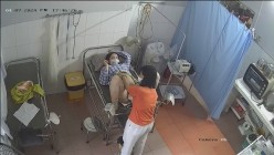 黑客破解医院妇产科监控摄像头 完美正面角度高清偷拍几个孕妇 最美年轻孕妇 阴蒂清晰可见 截图4
