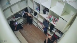 舞蹈班《监控破解》偷拍多位美女学员后台换衣服 截图15