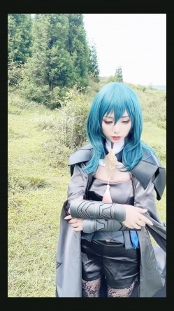高端ACG业界女神爆机少女 喵小吉 火焰纹章无双 风花雪月 露天裸艳胴体超欲酥乳蜜穴4K原版 截图1