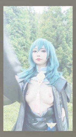 高端ACG业界女神爆机少女 喵小吉 火焰纹章无双 风花雪月 露天裸艳胴体超欲酥乳蜜穴4K原版 截图12