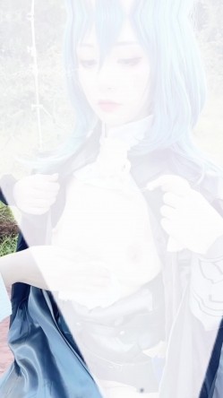 高端ACG业界女神爆机少女 喵小吉 火焰纹章无双 风花雪月 露天裸艳胴体超欲酥乳蜜穴4K原版 截图13