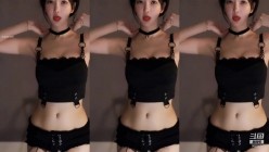 【斗鱼现役网红主播 南妹儿】女神的颤抖 整个奶子都要抖出来了 热舞走光被封合集 截图9