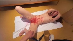 母狗调教师【泽塔控】滴蜡封逼 双洞跳蛋 两只母狗 双倍快乐！惩罚完狠狠的艹一顿 直接拽到床角 扯着绳子狠狠的后入内射 截图8