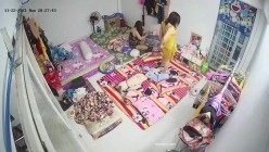 10月最新流出【破解摄像头】 ️监控下的女生宿舍日常洗澡换衣服 截图10
