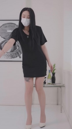 韩国美女性感内衣丝袜换装视频合集 截图12