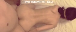 顶级反差骚婊女神【MARTIN-ELLI】怀孕中也不休息，怀孕时女人的性欲会比平常高好几倍，这下可以放心内射了 截图4