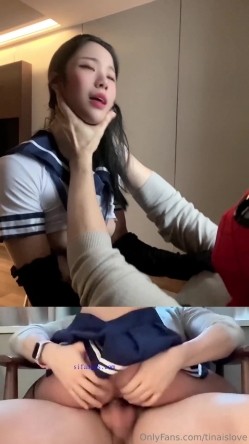 顶级健身网红，高颜白富美【tinaislove】下海沦为财阀母狗，各种调教3P，完全露脸 截图10