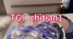 可盐可甜COS抽像福利姬【池甜chitian1】露脸性爱视图，自慰喷水上吊，各种母狗行为 截图2