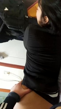高颜值短发可爱萌妹居家爆插 截图15