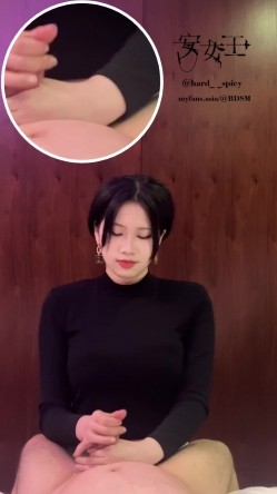【安女王】龟头调教，手指，辣椒，串珠插马眼，手淫教学，大哥叫声享受 截图12