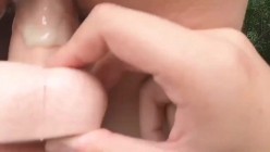 推特火爆淫荡翘臀骚母狗【芬姬夏妓】公园露出调教野战潮喷大号道具紫薇淫水泛滥 截图14