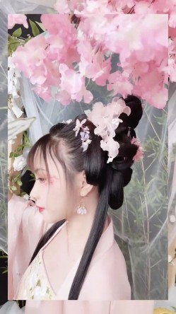 稀有露脸 高端摄影ACG业界女神爆机少女 喵小吉 古风画作《清平乐》汉服美妆仙女 性感诱人白虎胴体妙哉 截图1