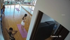【破解摄像头】舞蹈室小姐姐各种舞蹈练功换衣服 截图13