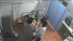 稀有黑客破解医院妇产科监控摄像头完美正面角度高清偷拍几个孕妇 最美年轻孕妇 阴蒂清晰可见 截图6