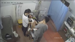 稀有黑客破解医院妇产科监控摄像头完美正面角度高清偷拍几个孕妇 最美年轻孕妇 阴蒂清晰可见 截图9