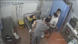 稀有黑客破解医院妇产科监控摄像头完美正面角度高清偷拍几个孕妇 最美年轻孕妇 阴蒂清晰可见 截图13