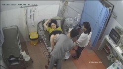 稀有黑客破解医院妇产科监控摄像头完美正面角度高清偷拍几个孕妇 最美年轻孕妇 阴蒂清晰可见 截图14