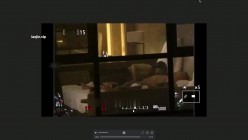 【五星级酒店窗外偷拍】，情人之间的约会，长腿女神被按在凳子上操，入住的都是高质量男女 截图15