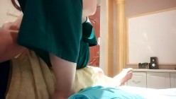 探访按摩店 足浴会所找女技师，骑在身上摸屌，扒下裤子磨蹭骚逼，简直爽翻天了 截图9