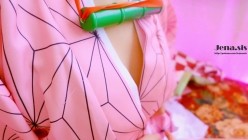 ️顶级身材，治愈系露脸女神【imjena.sis】室内外大尺度作品，各种日常露点全裸诱惑 截图6