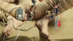 【绳与肉的结合 缚与魂的交融】极限调教 大神『凄梦』最新作品-大二母狗插尿道失禁 乳钉穿刺电击 开发尿道失禁 截图15