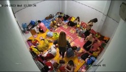 黑客破解摄像头监控偷拍 ️缅北夜总会小姐宿舍私密生活一个房间居然住那么多人 截图5