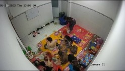 黑客破解摄像头监控偷拍 ️缅北夜总会小姐宿舍私密生活一个房间居然住那么多人 截图12