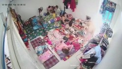 10月最新流出【破解摄像头】 ️监控下的女生宿舍日常洗澡换衣服 截图6