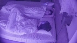酒店偷拍百褶裙眼镜骚货与性瘾男睡到半夜都要起来操一炮接着睡 截图10