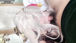 【C福利姬泡良大神【Maniacccccc】凝光coser醉酒深喉啪啪！ 截图1