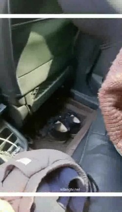很可爱的18岁学生妹，一大早野外树林车内玩道具，还被一个大叔100元勾搭到车上表演，声音甜甜的！ 截图11
