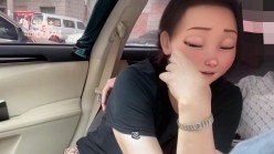 专操熟女良家『董庆良@DQL94』大白天路边当街口交车震啪啪很是刺激 截图4