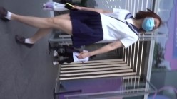 YH05外纯内骚制服jk小姐姐极品性感开裆黑丝！ 截图6