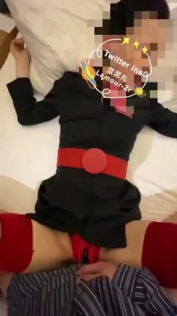 推特东航乘务员极品空姐【豆泥丸】福利私拍，足交啪啪女神骚起来是真顶，170完美长腿炮架 截图9