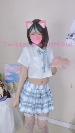 青春无敌 推特极品可甜可盐长腿女神【小仙云】月付群专享，顶配COSER抖音风转场变装紫薇 截图10