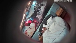 【酒店摄像头补漏篇】经典蜘蛛侠主题圆床声音超清晰 截图2