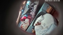 【酒店摄像头补漏篇】经典蜘蛛侠主题圆床声音超清晰 截图4