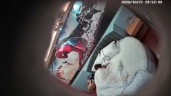 【酒店摄像头补漏篇】经典蜘蛛侠主题圆床声音超清晰 截图6
