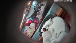 【酒店摄像头补漏篇】经典蜘蛛侠主题圆床声音超清晰 截图8