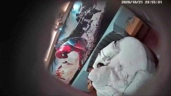 【酒店摄像头补漏篇】经典蜘蛛侠主题圆床声音超清晰 截图10