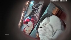 【酒店摄像头补漏篇】经典蜘蛛侠主题圆床声音超清晰 截图11
