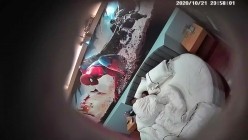 【酒店摄像头补漏篇】经典蜘蛛侠主题圆床声音超清晰 截图14