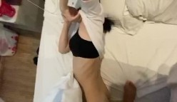 【某某门事件】第52弹 15w粉的小少妇，线下伴游陪大哥，被大哥曝光出视频，纹身一模一样，单亲带一个娃娃？ 截图12