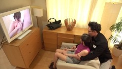 HJMO-465 夫婦で挑戦！田中ねねの凄テクで夫が2回イカされたら妻が寝取られナマ中出しSEX！ 截图4