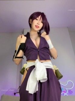 最新万人在线追踪，露脸高颜值极品大奶白虎逼百变女神merio私拍完结，各种COSER逼脸同框道具紫薇 截图6