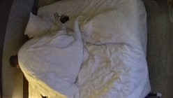 酒店偷拍眼镜大奶美女和猛男后续 ️美女生日的头一天被爆射4次后在早晨退房前又补1枪 截图9