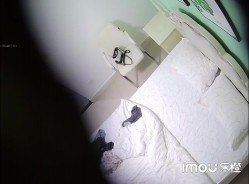 《酒店摄像头破解》真实记录眼镜哥带着身材苗条的美少妇换上情趣黑丝各种姿势啪啪 截图4