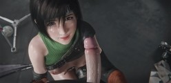 Miwo3x：Yuffie Photoshoot FULL 尤菲 性感女神蜜臀水蛇腰后入中出02 截图2
